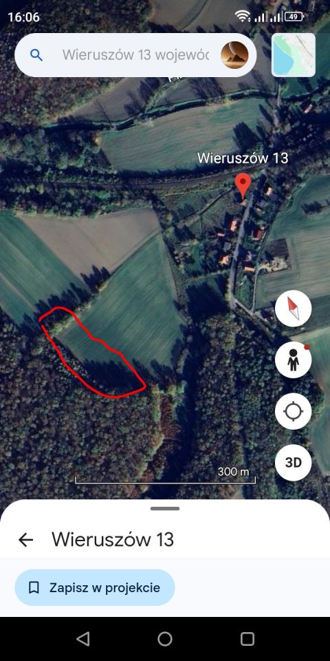 Działka rolna Wieruszów. Zdjęcie 2