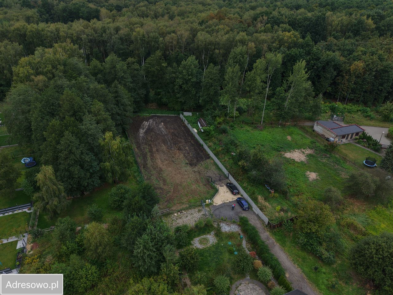 Działka budowlana Zabrze Kończyce, ul. Konrada Sitki