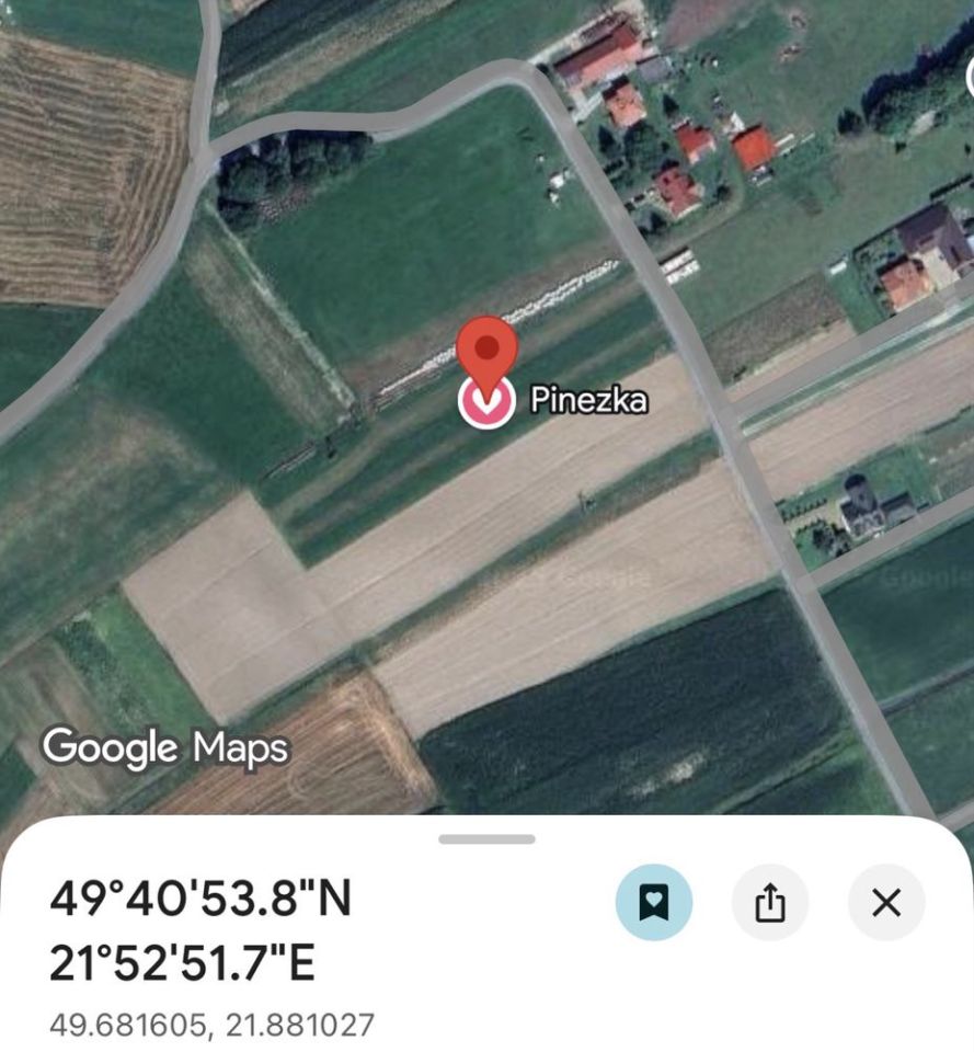 Działka budowlana Haczów. Zdjęcie 2