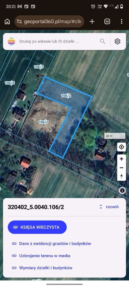 Działka rolno-budowlana Tarnówko. Zdjęcie 4