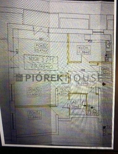 Mieszkanie 4-pokojowe Warszawa Ursynów, ul. Nugat. Zdjęcie 19