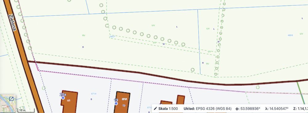 Działka rolno-budowlana Dębostrów, ul. Zielona. Zdjęcie 3