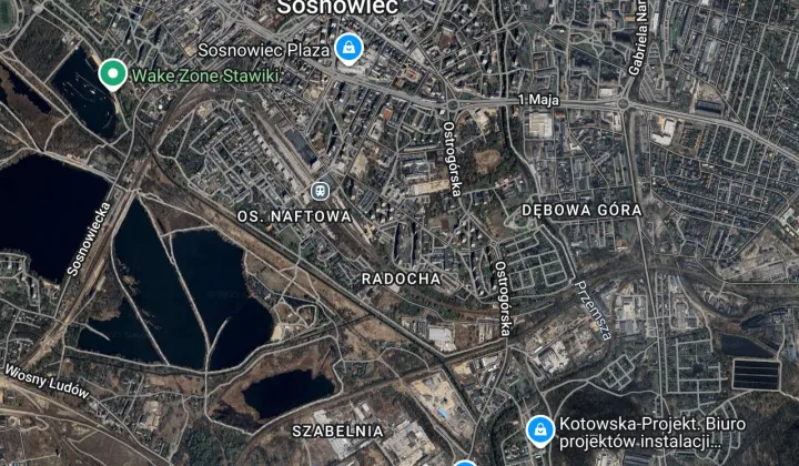 Mieszkanie 3-pokojowe Sosnowiec, ul. Jagiellońska