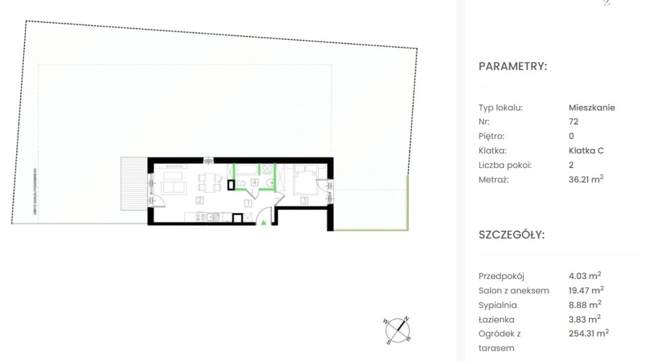 Mieszkanie 2-pokojowe Warszawa Bemowo, ul. Lazurowa. Zdjęcie 2