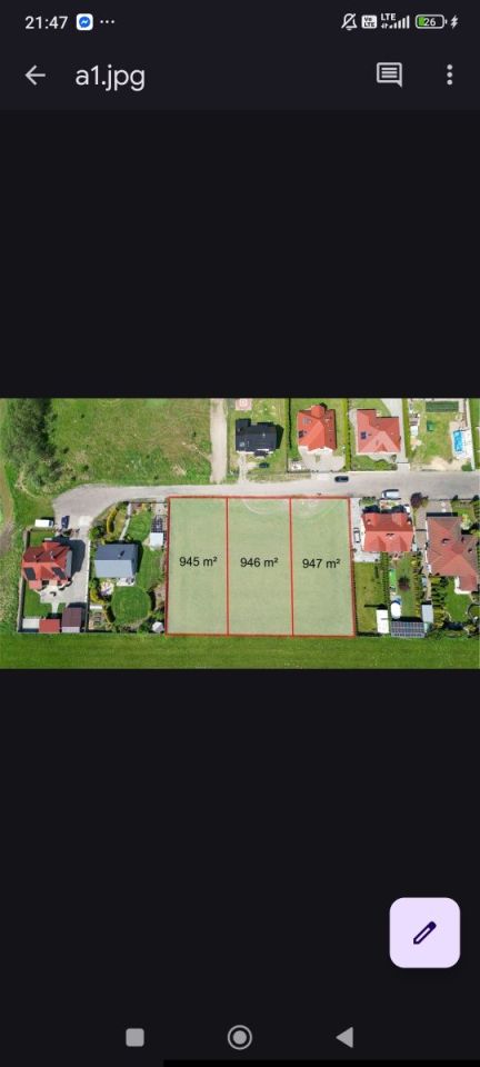 Działka budowlana Żabno. Zdjęcie 1