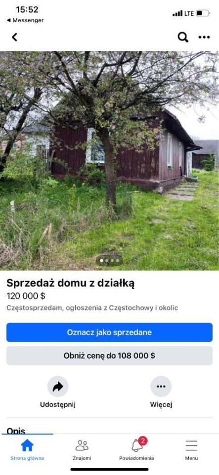 Działka budowlana Zdrowa