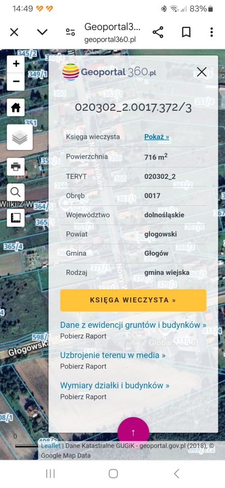 Działka rolno-budowlana Wilków. Zdjęcie 3