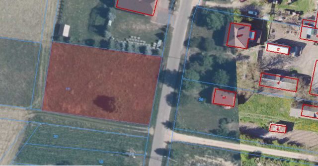 Działka budowlana Paszki Duże. Zdjęcie 1