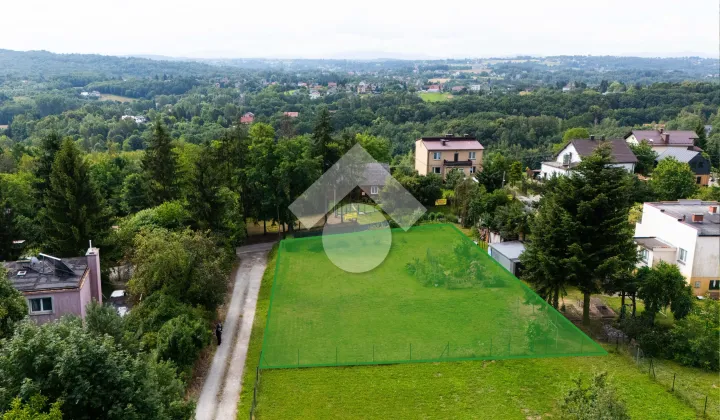 Działka budowlana Kraków Swoszowice, ul. Juliusza Osterwy