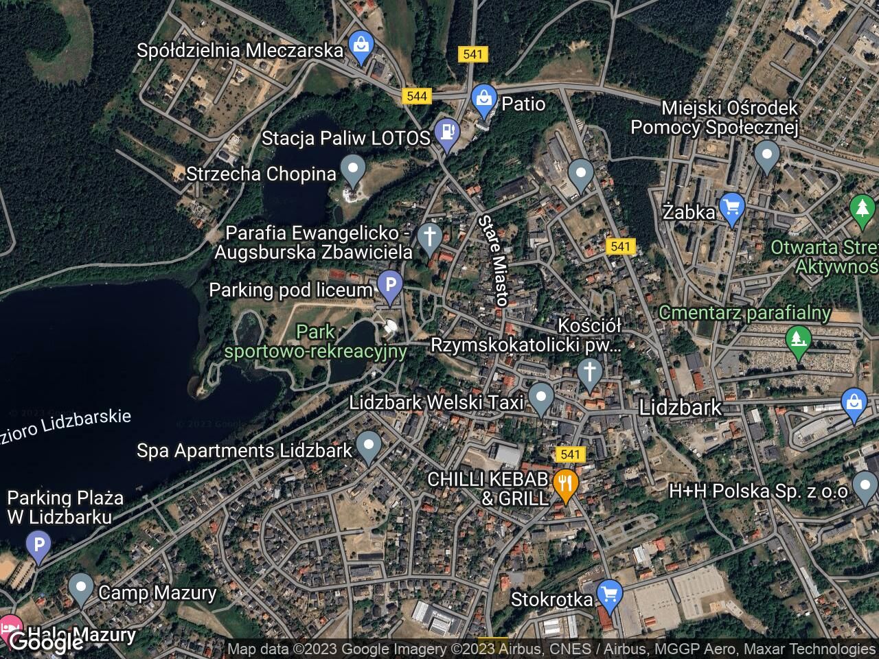 Działka budowlana Lidzbark, ul. Wodna