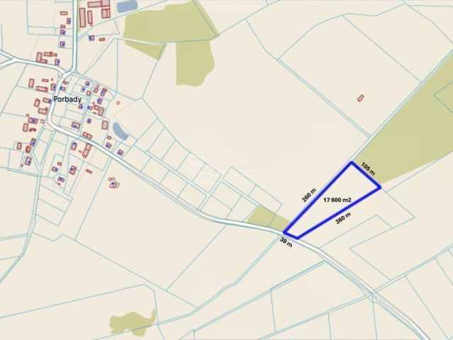 Działka budowlana Porbady. Zdjęcie 10