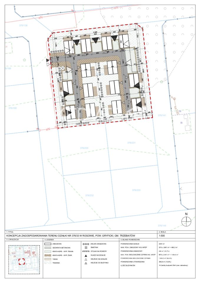 Działka inwestycyjna Rogowo. Zdjęcie 8