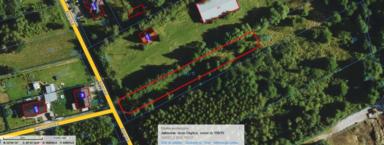 Działka budowlana Chylice, ul. Alpejska. Zdjęcie 12