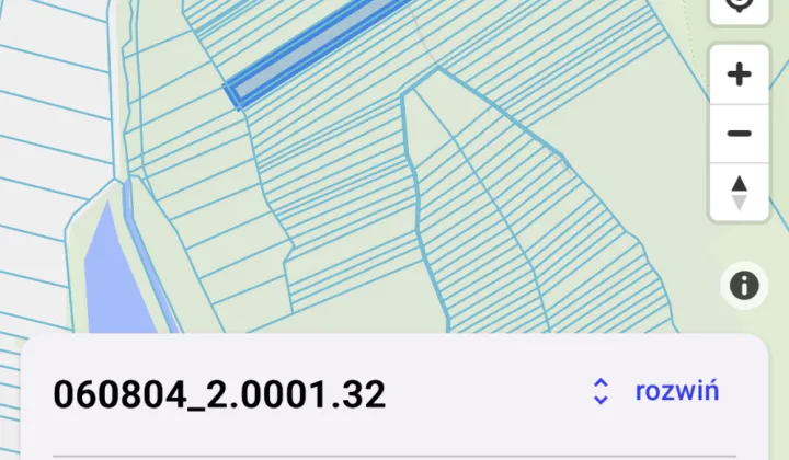 Działka rolna Blizocin