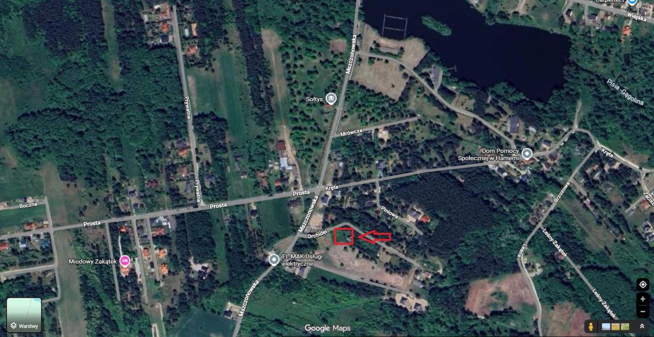 Działka budowlana Budy Mszczonowskie, ul. Orchidei. Zdjęcie 8