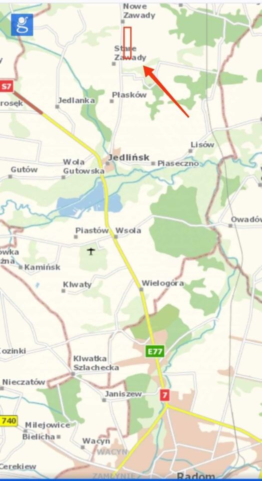 Działka budowlana Nowe Zawady. Zdjęcie 5