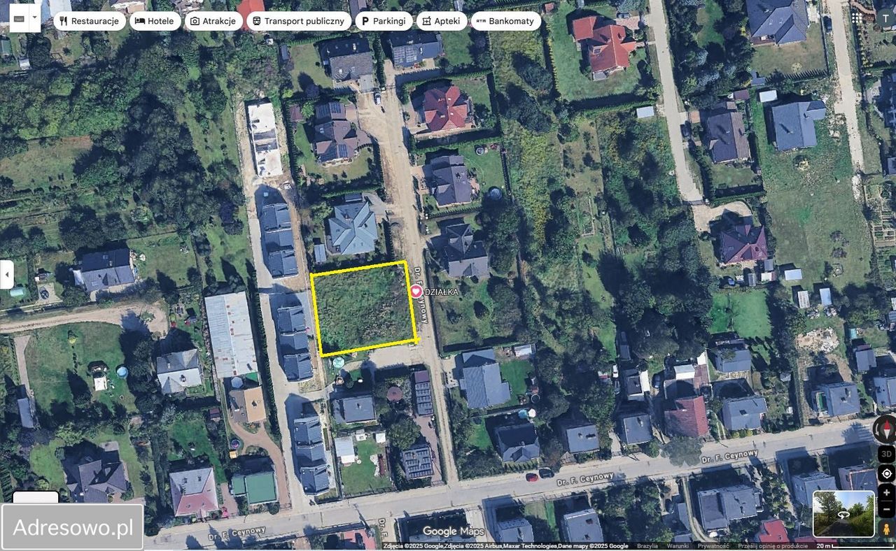 Działka budowlana Starogard Gdański, ul. dr. Floriana Ceynowy. Zdjęcie 7