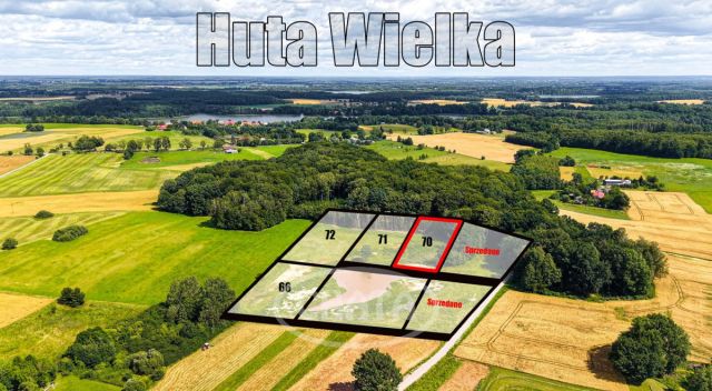 Działka budowlana Huta Wielka. Zdjęcie 3