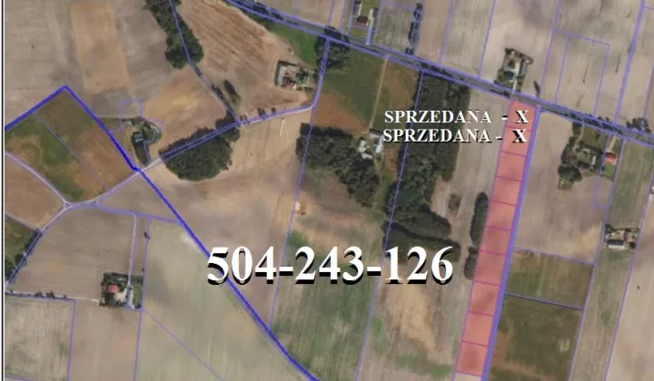 Działka budowlana Koziróg Leśny