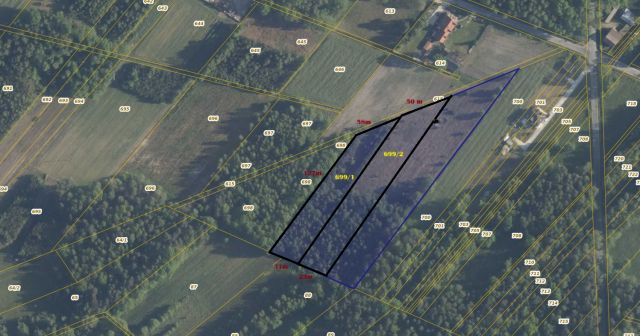 Działka budowlana Karolinów. Zdjęcie 1