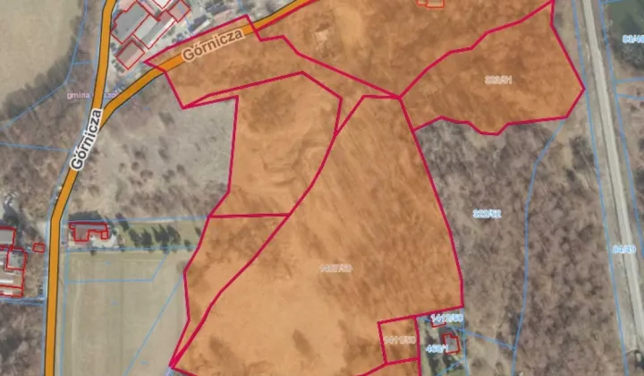 Działka inna Gaszowice, Górnicza