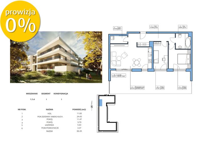 Mieszkanie 3-pokojowe Opole Szczepanowice. Zdjęcie 6