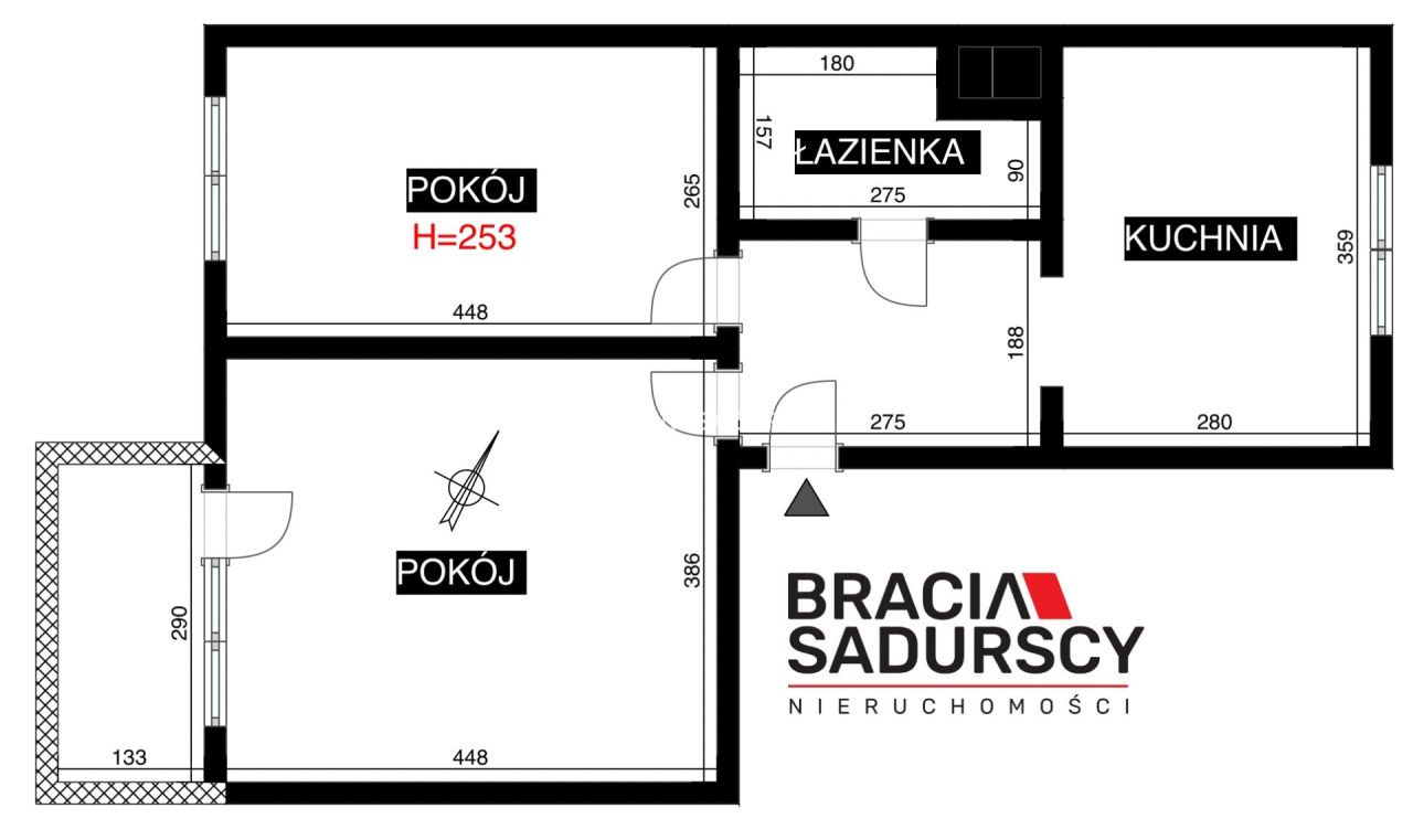 Mieszkanie 2-pokojowe Kraków Dębniki, ul. Torfowa. Zdjęcie 25