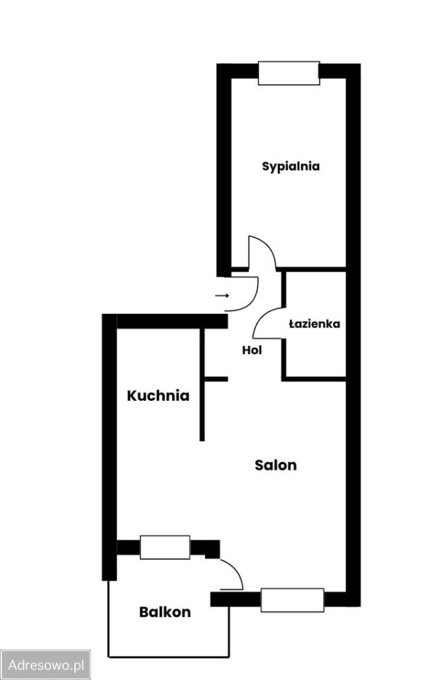 Mieszkanie 2-pokojowe Białystok Wygoda, ul. 42 Pułku Piechoty. Zdjęcie 8