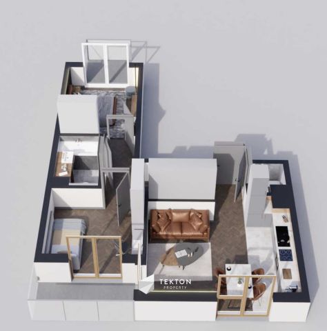 Mieszkanie 3-pokojowe Ząbki, ul. ks. Ignacego Skorupki. Zdjęcie 5