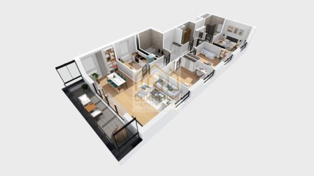 Mieszkanie 4-pokojowe Katowice Wełnowiec, al. Wojciecha Korfantego. Zdjęcie 1