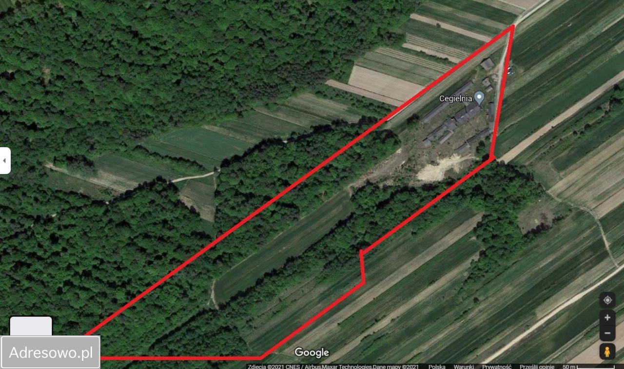 Działka inwestycyjna Biskupie