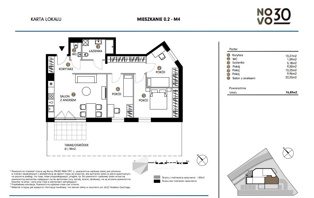 Mieszkanie 4-pokojowe Gdańsk Jasień, ul. Leszczynowa. Zdjęcie 8