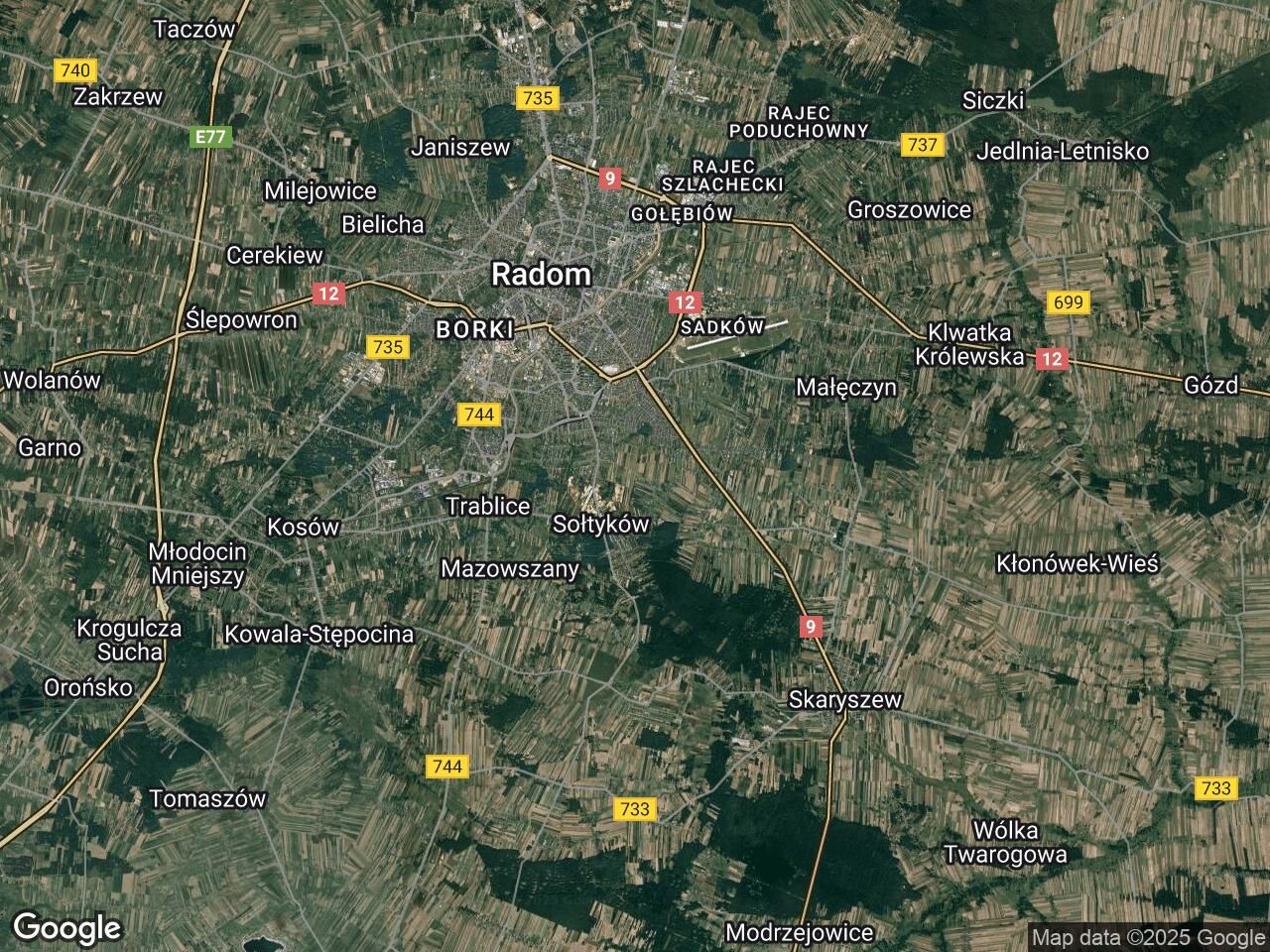 Działka rolna Radom Malczew, ul. Sołtykowska