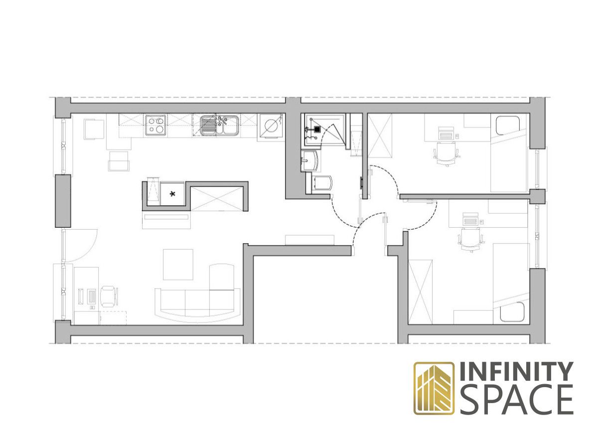 Mieszkanie 3-pokojowe Warszawa Żoliborz, ul. Zygmunta Krasińskiego. Zdjęcie 19