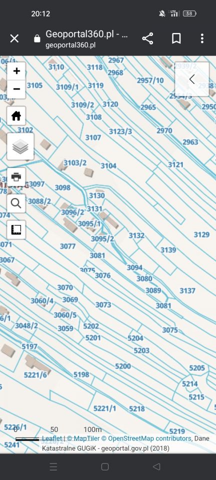 Działka rolna Poronin, ul. Kościuszki