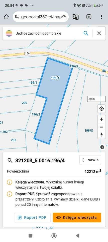 Działka rolna Jedlice. Zdjęcie 2