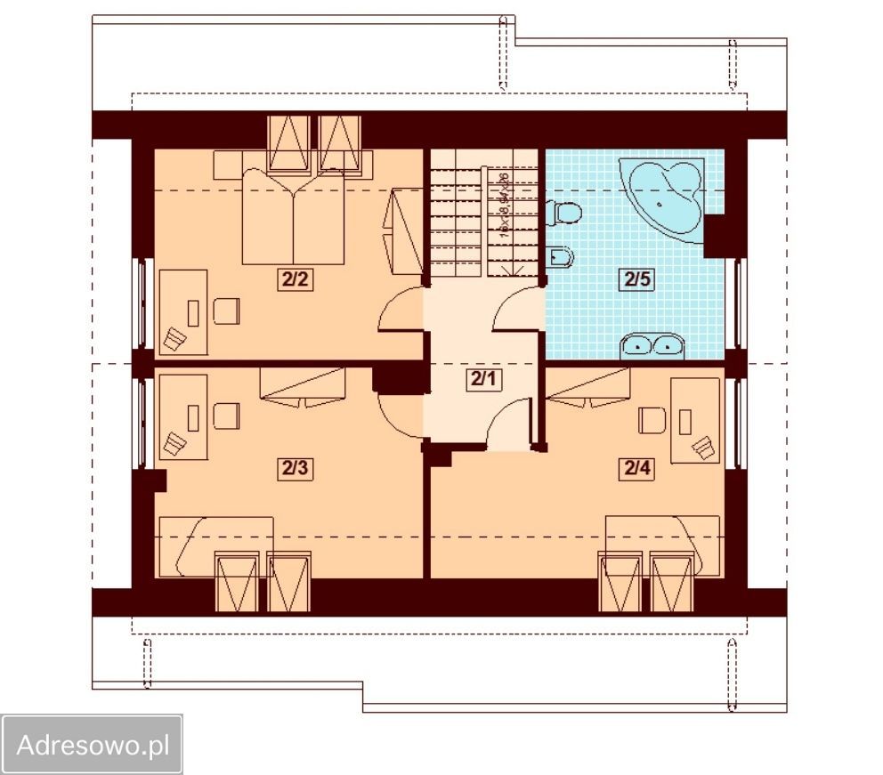 dom wolnostojący, 3 pokoje Jędrzychów. Zdjęcie 2