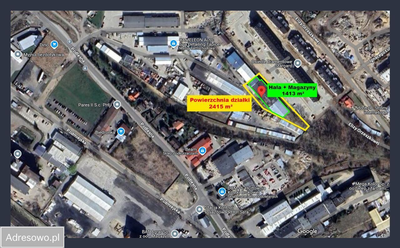 Hala/magazyn Stargard, ul. Podleśna. Zdjęcie 3