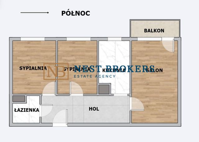 Mieszkanie 3-pokojowe Kraków Czyżyny, os. Dywizjonu 303. Zdjęcie 1