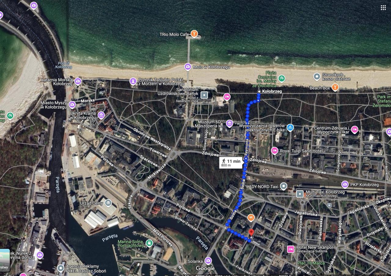 Mieszkanie 2-pokojowe Kołobrzeg Centrum, al. I Armii Wojska Polskiego. Zdjęcie 2