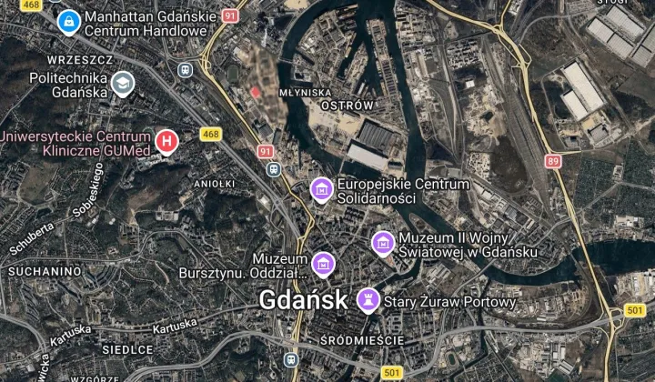 Mieszkanie 5-pokojowe Gdańsk Śródmieście, ul. ks. Jerzego Popiełuszki