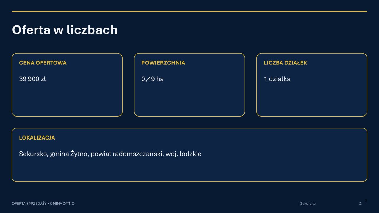 Działka rolna Sekursko. Zdjęcie 3