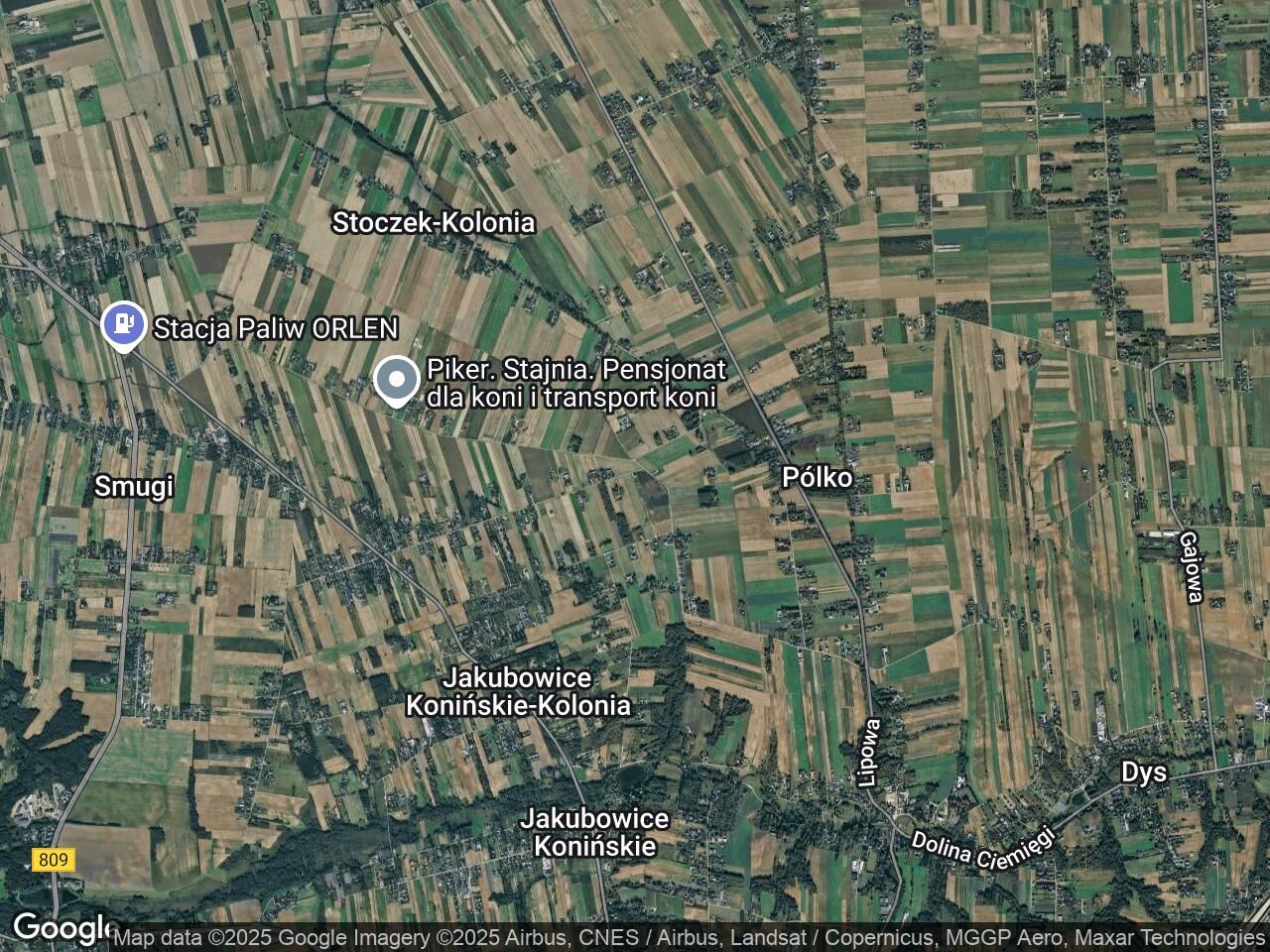 Działka rolna Jakubowice Konińskie-Kolonia, ul. Klonowa