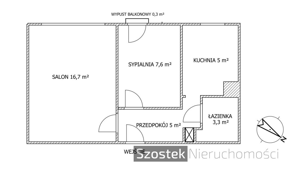 Mieszkanie 2-pokojowe Częstochowa Raków, ul. Sieroszewskiego. Zdjęcie 22