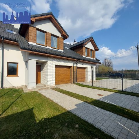 bliźniak, 5 pokoi Baszkówka, ul. Wiśniowy Sad. Zdjęcie 1