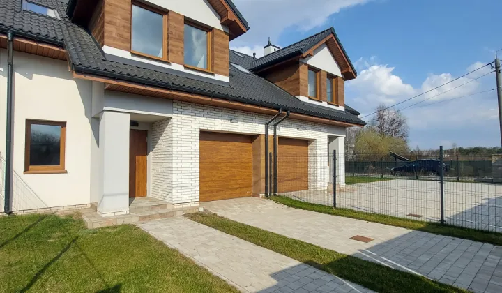 bliźniak, 5 pokoi Baszkówka, ul. Wiśniowy Sad