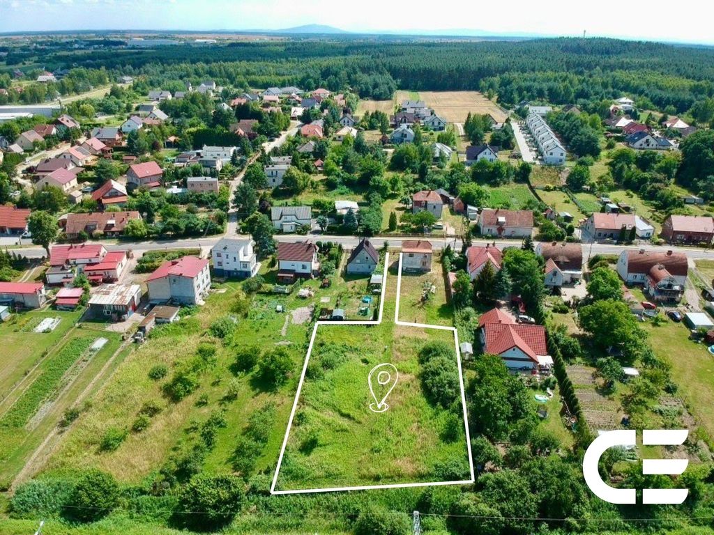 Działka budowlana Miękinia, ul. Lipowa. Zdjęcie 1
