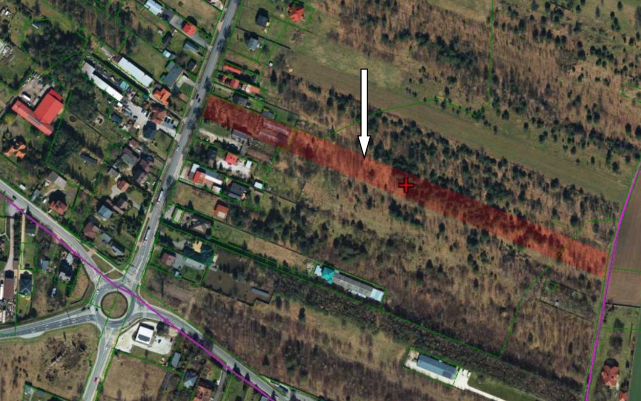 Działka rolno-budowlana Blok Dobryszyce, ul. Piotrkowska. Zdjęcie 2