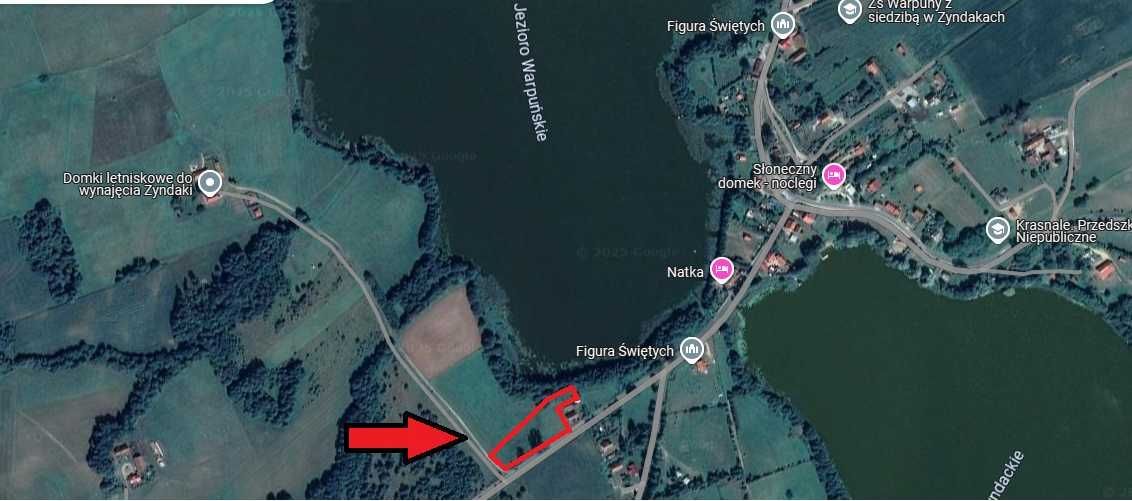 Działka rolno-budowlana Zyndaki. Zdjęcie 2