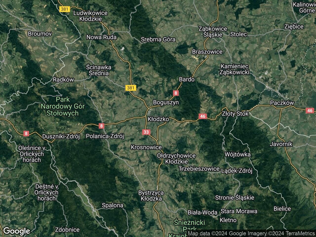 Działka rekreacyjna Kłodzko